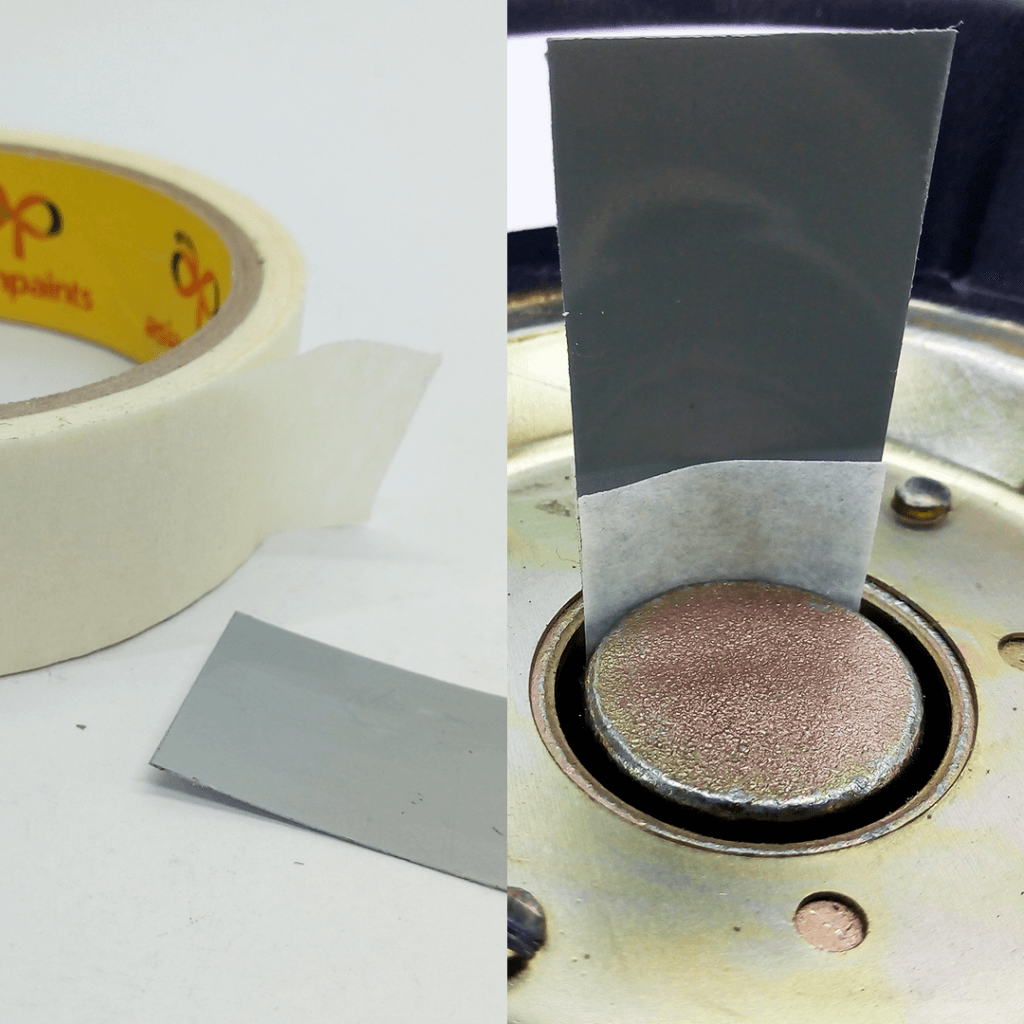 Cleaning the voice coil gap