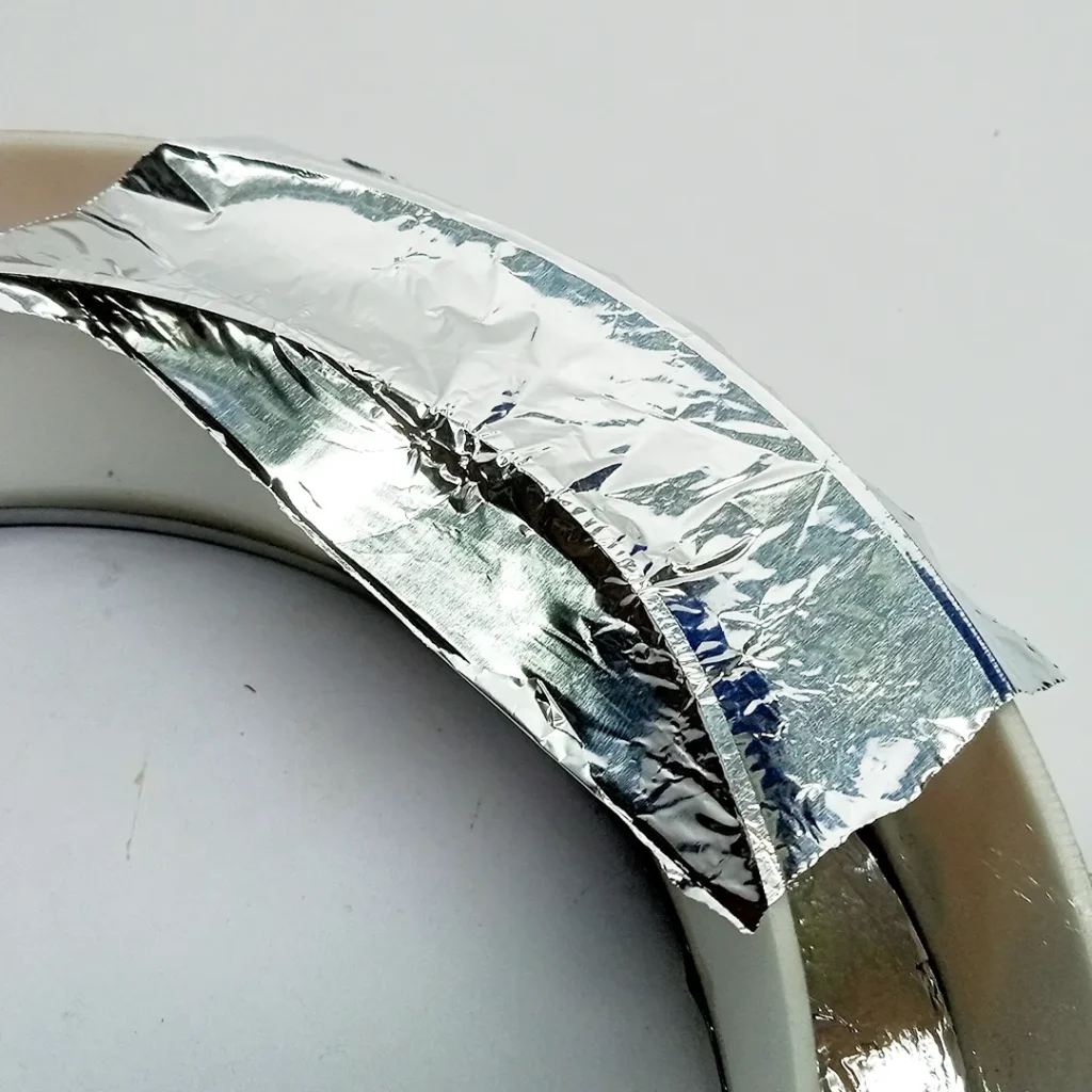 Foil for light reflector