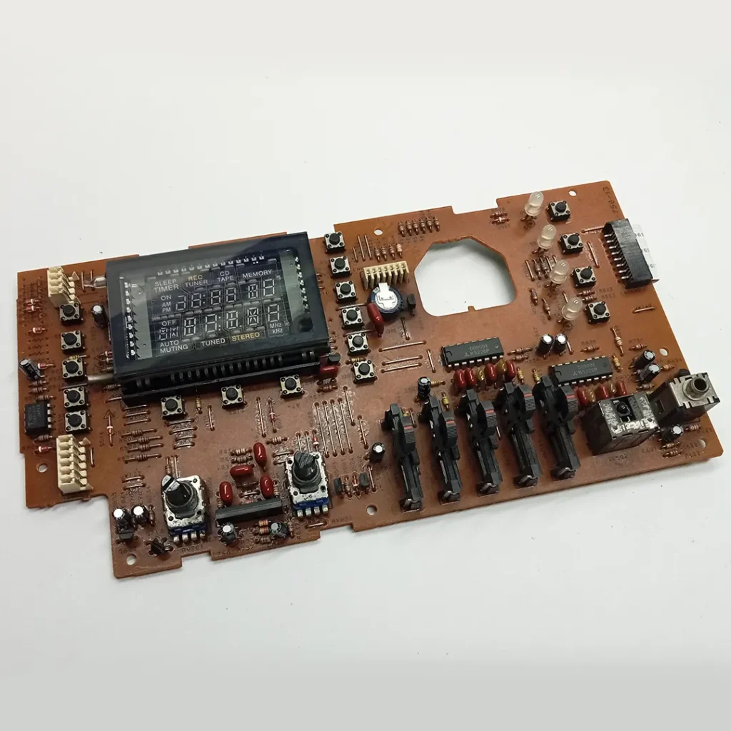 front panel key board