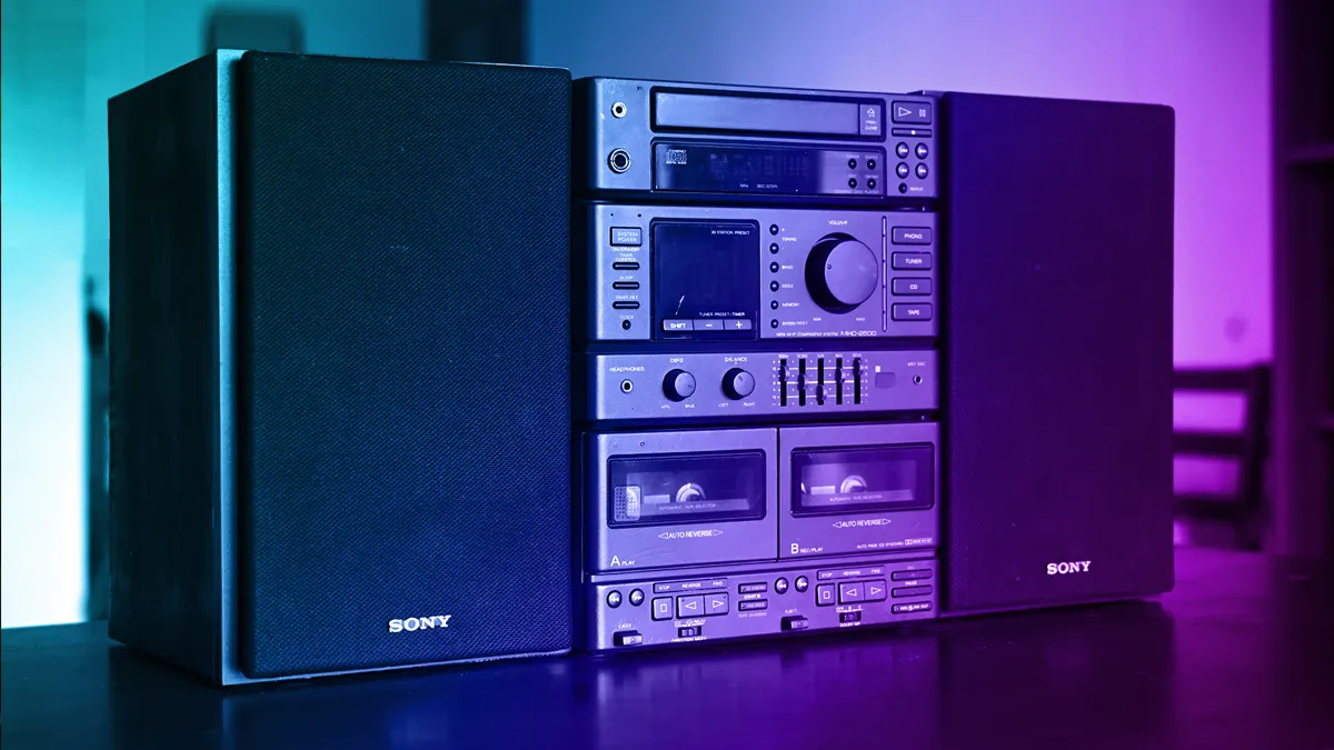 Sony MHC 2500 Mini HiFi system restoration