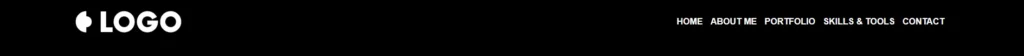 menu section